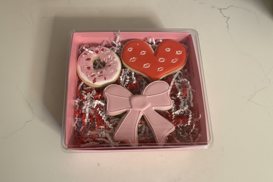 Valentine's Cookie Gift Box