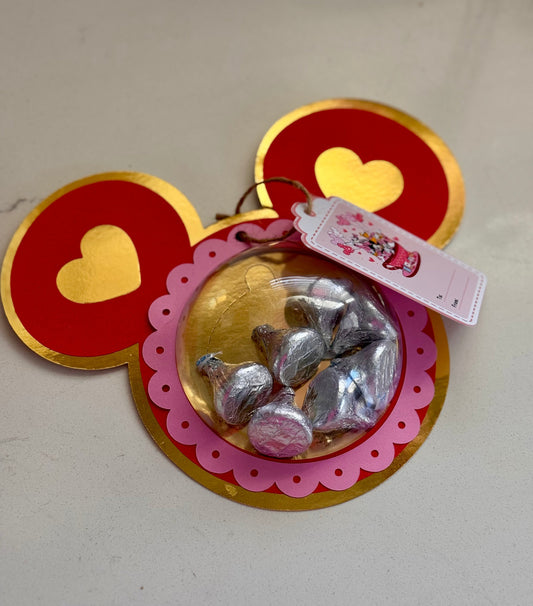 Valentine's Candy Dome Card