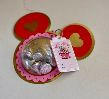 Valentine's Candy Dome Card